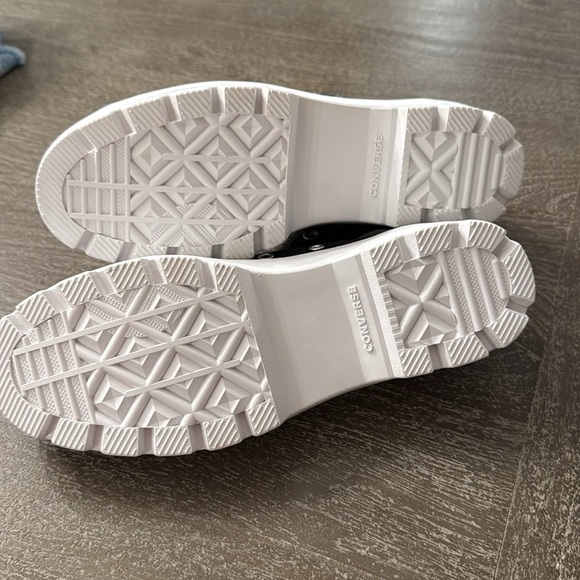 Black and White Platform Sneakers - Picture 6 of 6